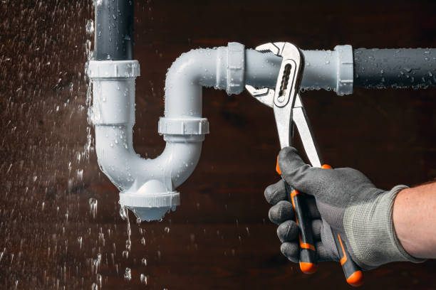 Professional Drain Cleaning technician working in Rome, NY